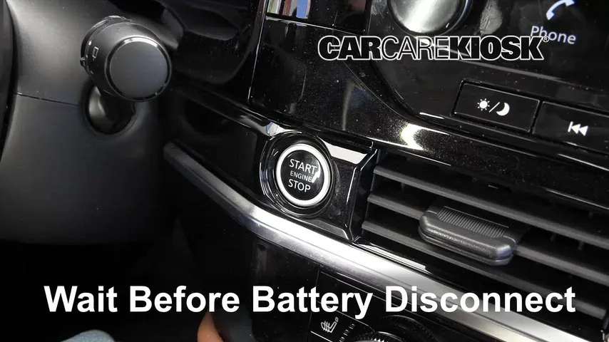 2024 Nissan Pathfinder Platinum 3.5L V6 Battery Replace